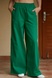 Trousers made of 100% linen Green