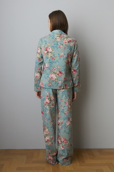 Піжамний фланелевий костюм з брюками Renaissance FL0057-04-69 фото
