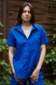 Сорочка з коротким рукавом зі 100% льону Electric LN0059-13-50 фото 1