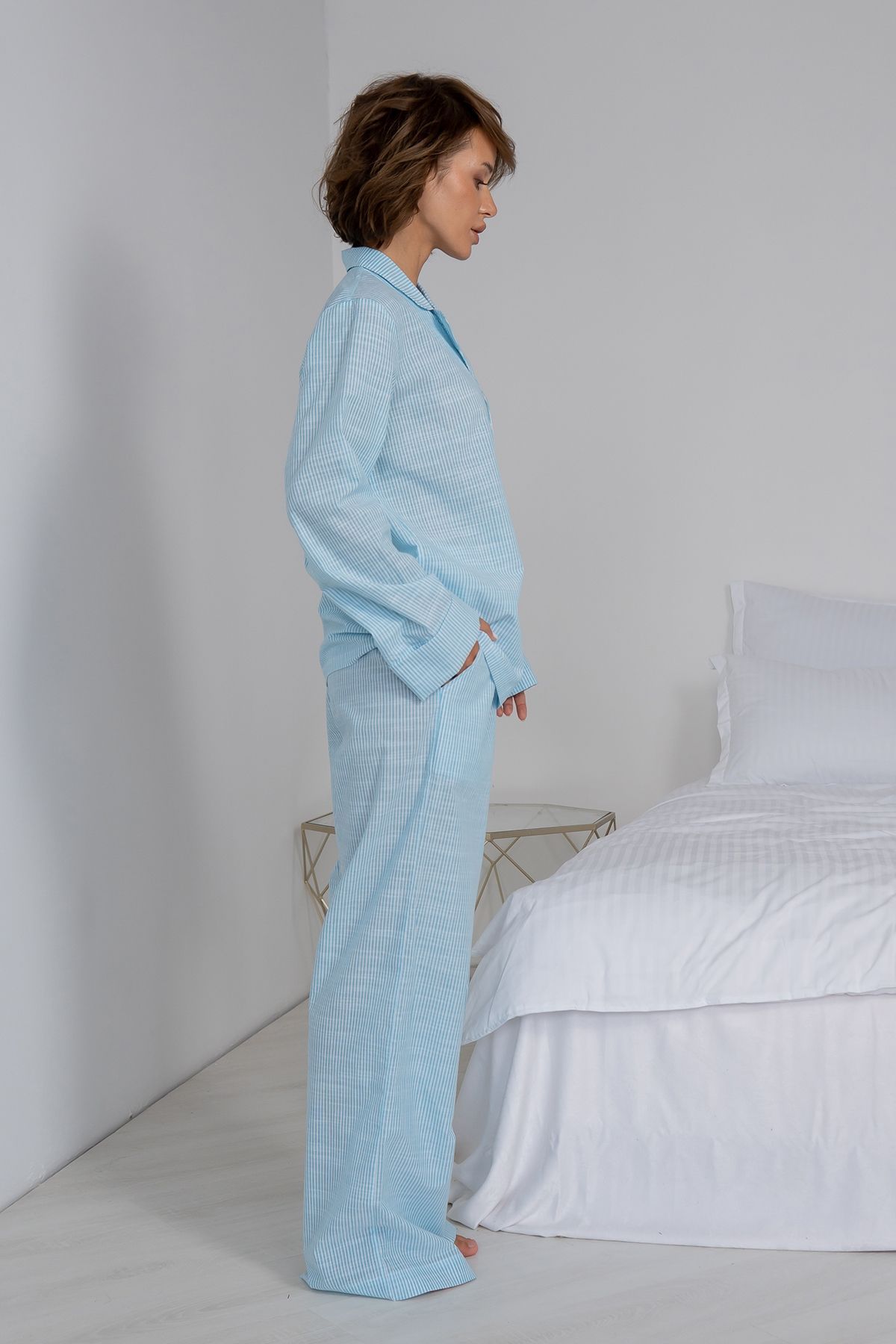 Cotton pajamas with trousers Arctic Strip (M/L)