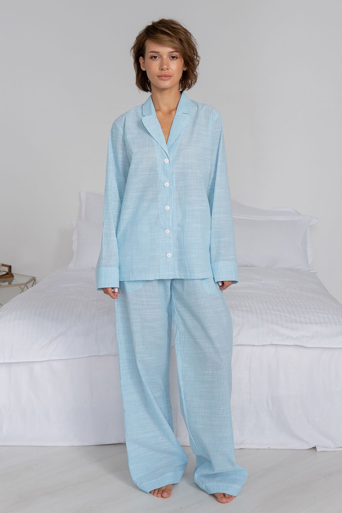 Cotton pajamas with trousers Arctic Strip (M/L)