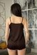 Комплект шовковий з шортами Chocolate (XL) SH0011-08-78 фото 3