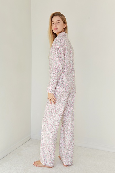Cotton pajamas with trousers Spring