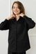 long-sleeve shirt made of 100% linen Black (M/L)