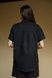 Сорочка з коротким рукавом зі 100% льону Black (XL/XXL) LN0059-16-50 фото 3