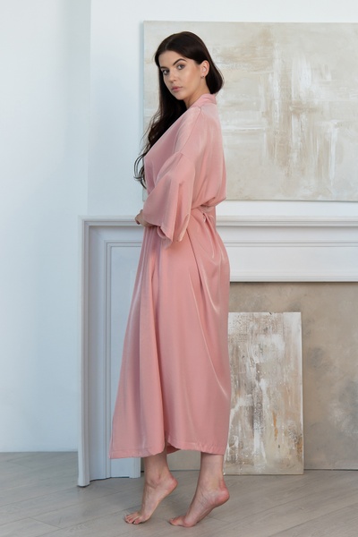 Silk and cotton dressing gown Sakura