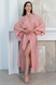 Silk and cotton dressing gown Sakura