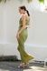 Silk and cotton dress - combination Olivia (M)