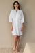 Knitted dressing gown Coconut