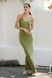 Silk and cotton dress - combination Olivia (M)
