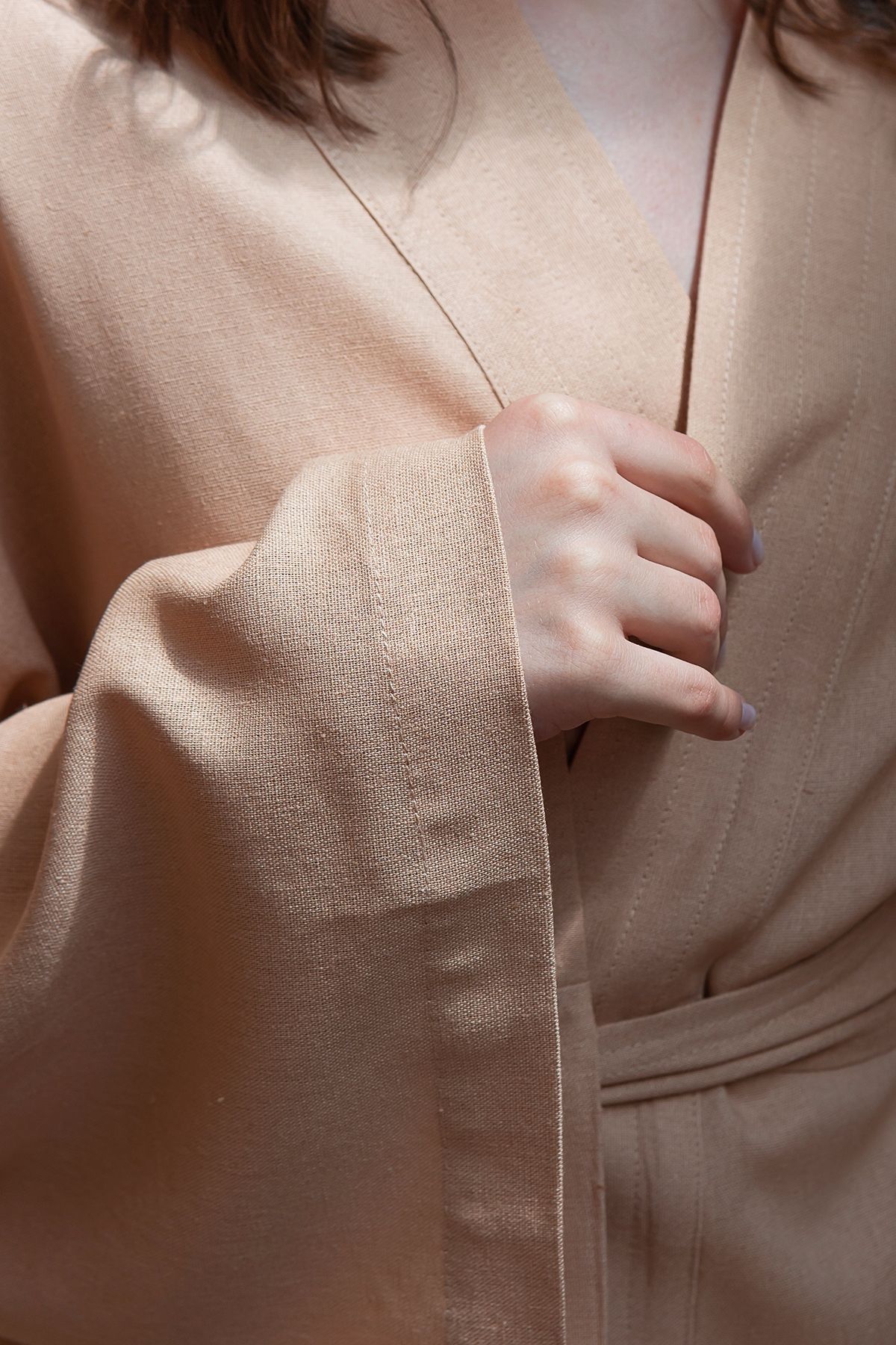 Linen kimono - shirt Rachel