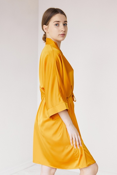 Silk dressing gown Mango