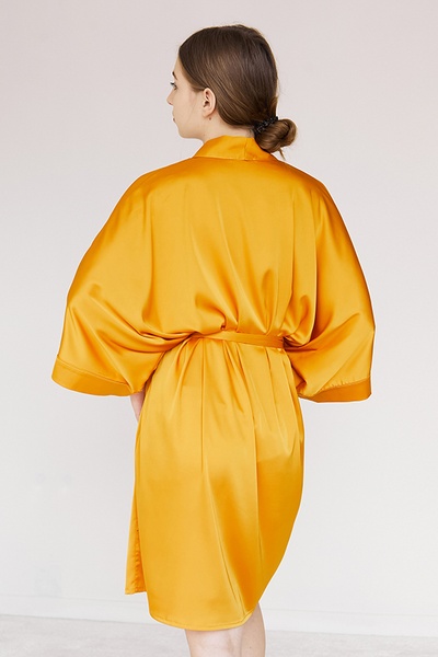 Silk dressing gown Mango