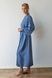Silk and cotton dressing gown Hortensia
