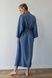 Silk and cotton dressing gown Hortensia