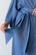 Silk and cotton dressing gown Hortensia