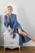 Silk and cotton dressing gown Hortensia
