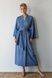 Silk and cotton dressing gown Hortensia