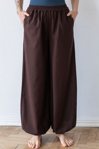 Linen bloomer trousers Brownie