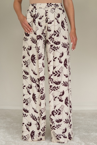 Darted wide-leg trousers Dianne