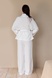 Pajama suit - kimono with trousers Ivory