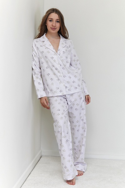 Flannel pajamas with trousers Crown