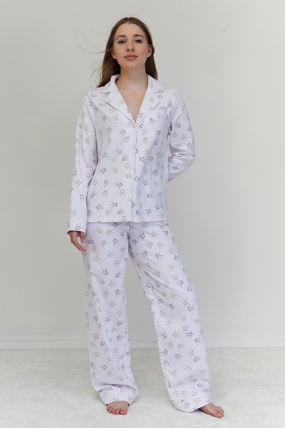 Flannel pajamas with trousers Crown