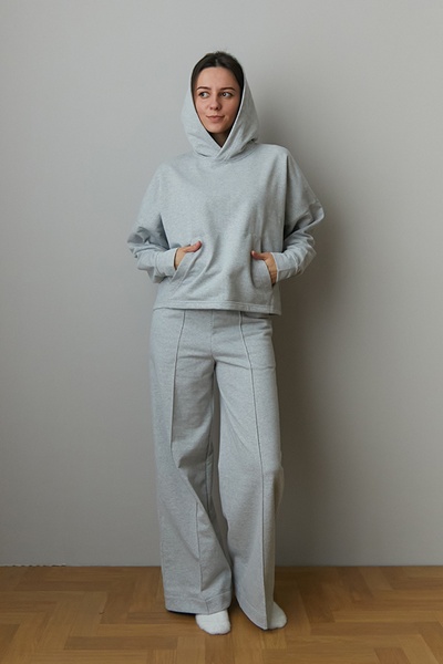 Knitted suit with hood Cloudi