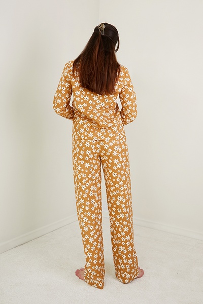 Пижамный костюм из хлопка с брюками Jenet HL0057-71-69 фото