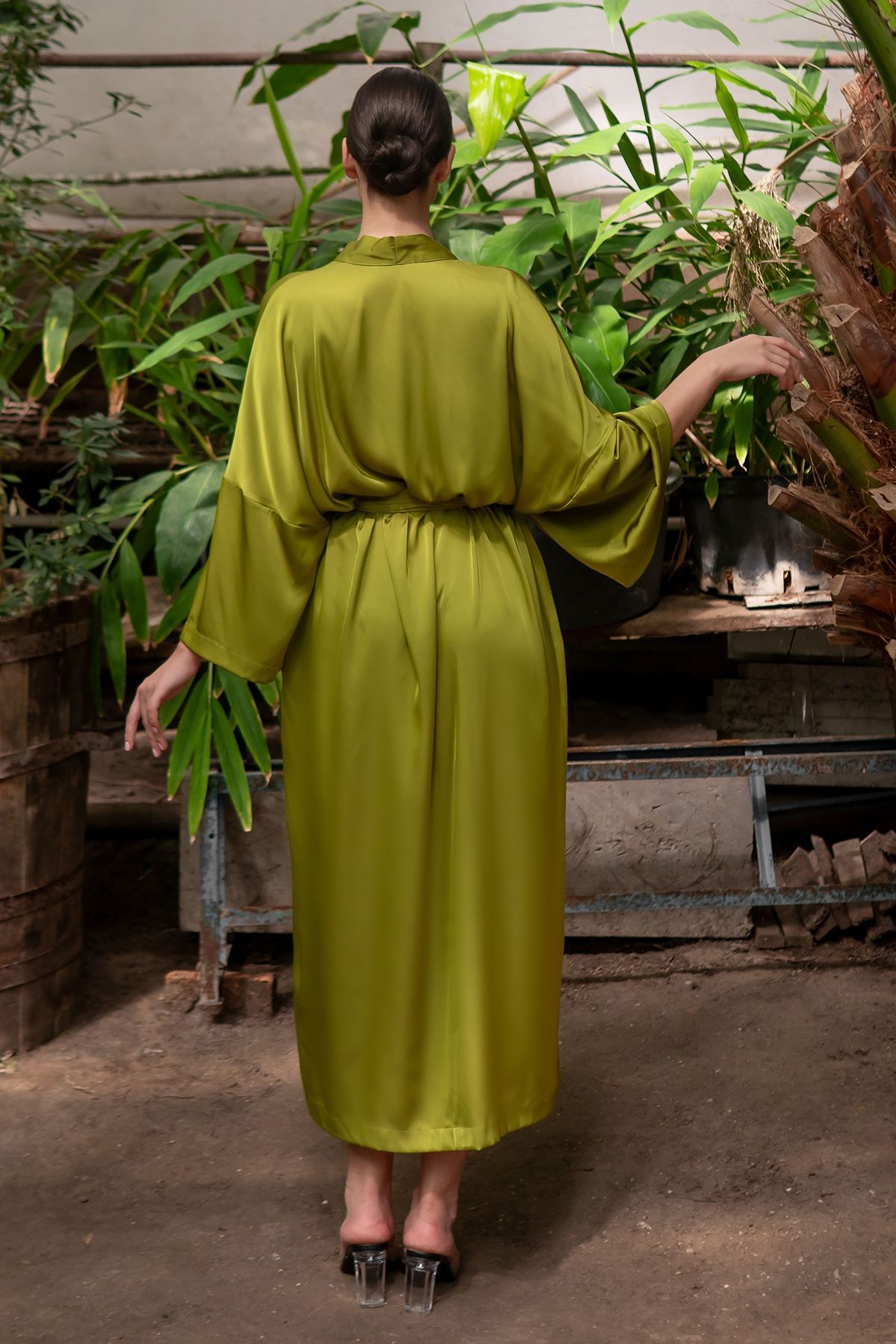 Silk dressing gown Mustang