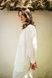 long-sleeve shirt made of 100% linen Cream (XL/XXL)