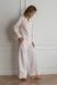 Cotton pajamas with lace Love is