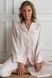 Cotton pajamas with lace Love is