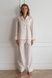 Cotton pajamas with lace Love is
