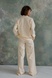 Cotton pajamas with trousers Yellow Strip