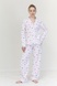 Flannel pajamas with trousers Rose Galaxy