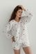 Сорочка з вишивкою з мусліну Cherry (M/L) ML0085-38-60 фото 2